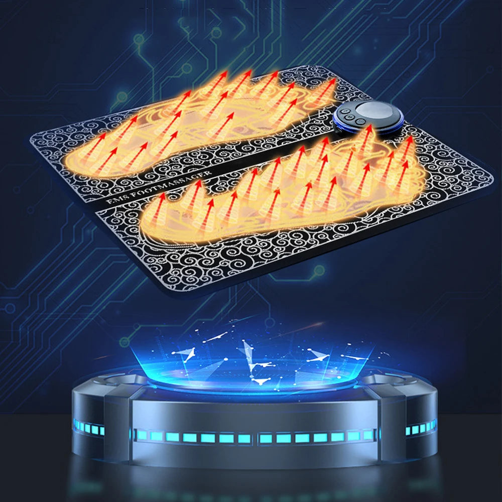 EMS Foot Massager Mat | Electric Muscle Stimulator for Relaxation & Recovery