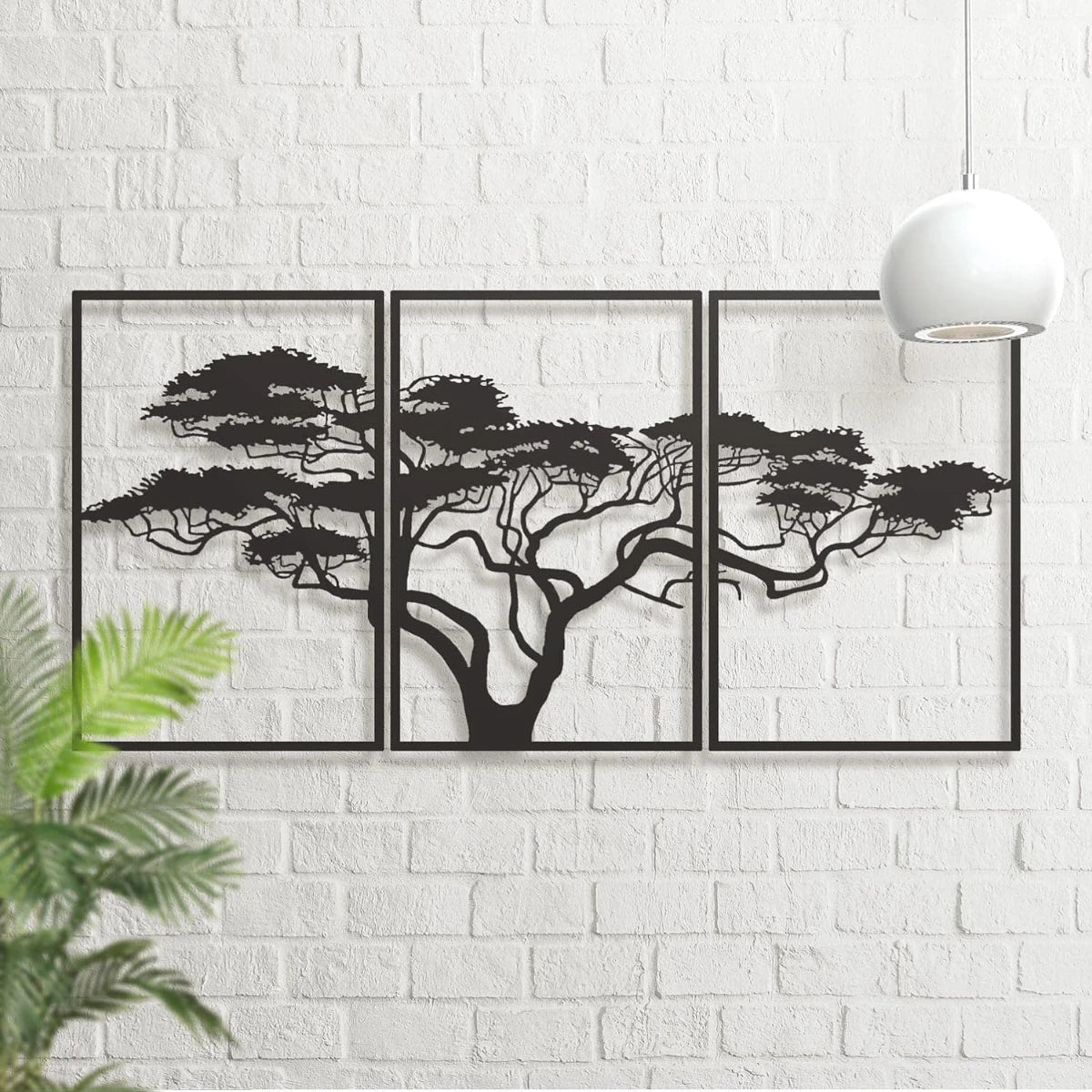 Minimalist Metal Wall Art  | Modern Home Decor