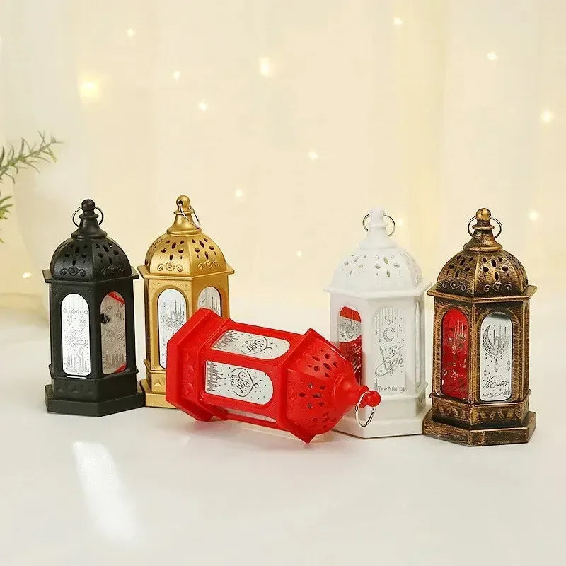 LED Ramadan Lantern | Decorative Eid Mubarak Light for Home & Table Decor