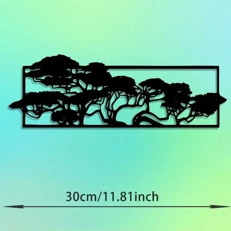 Minimalist Metal Wall Art  | Modern Home Decor