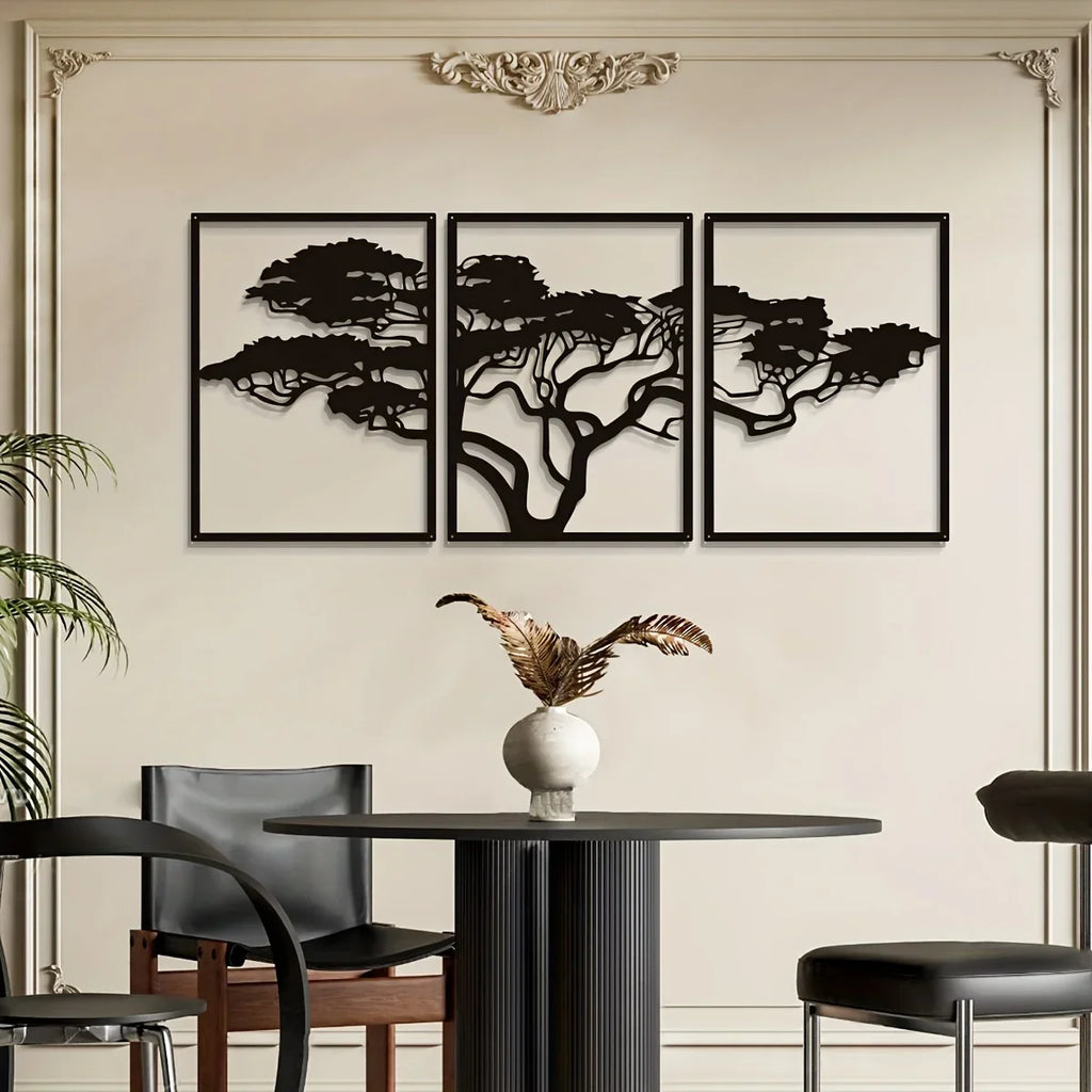 Minimalist Metal Wall Art  | Modern Home Decor