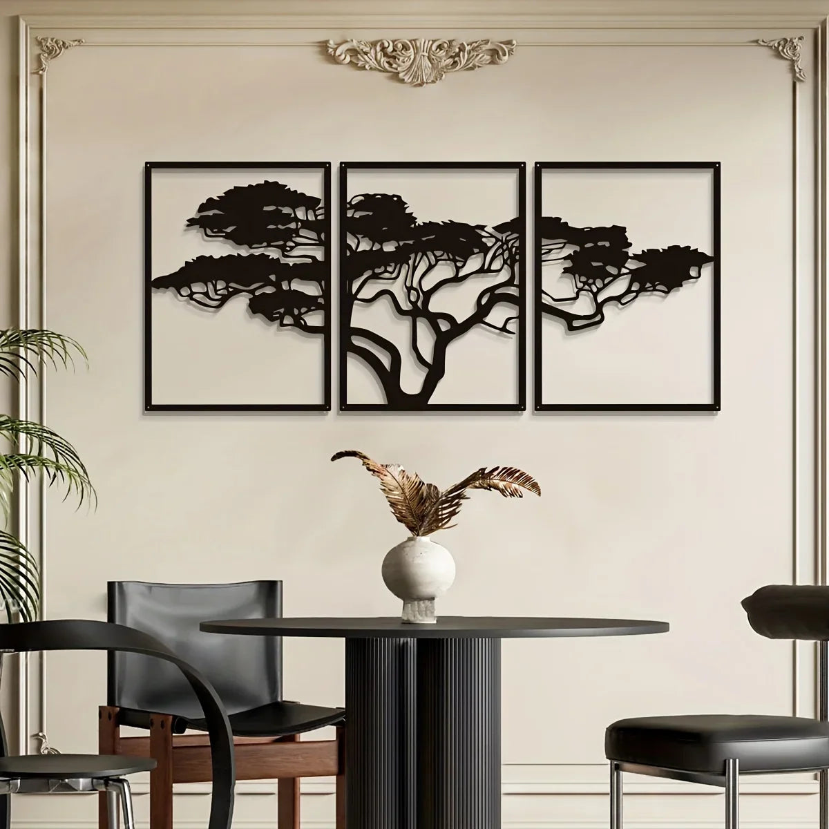 Minimalist Metal Wall Art  | Modern Home Decor