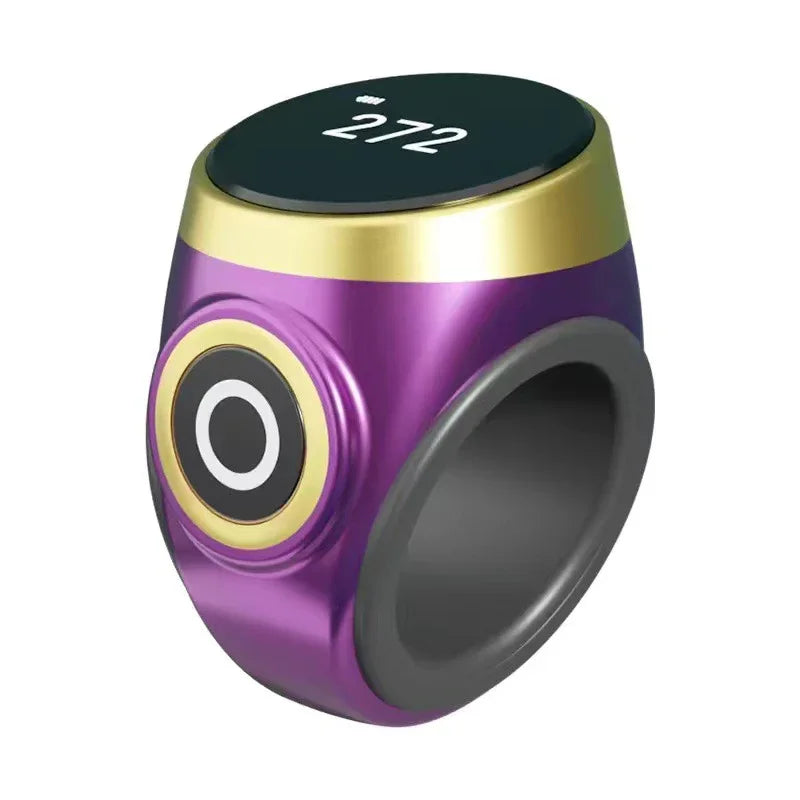 Digital Tasbih Counter Ring | Rechargeable Zikr Prayer Counter