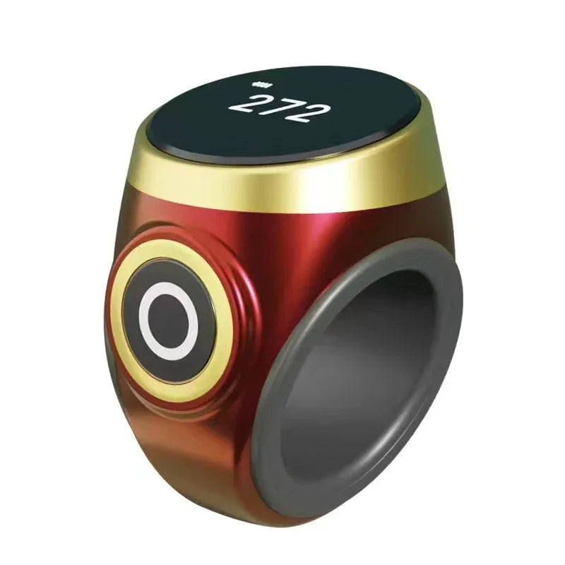 Digital Tasbih Counter Ring | Rechargeable Zikr Prayer Counter
