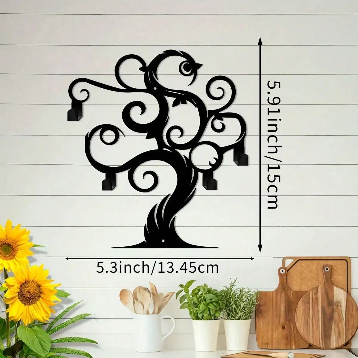 Minimalist Metal Wall Art  | Modern Home Decor