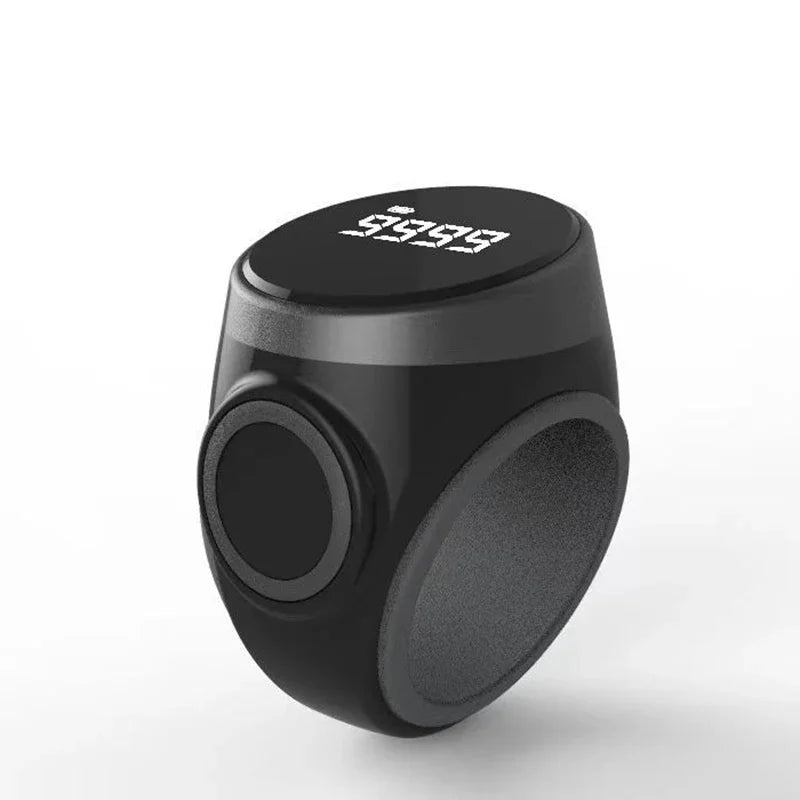 Digital Tasbih Counter Ring | Rechargeable Zikr Prayer Counter