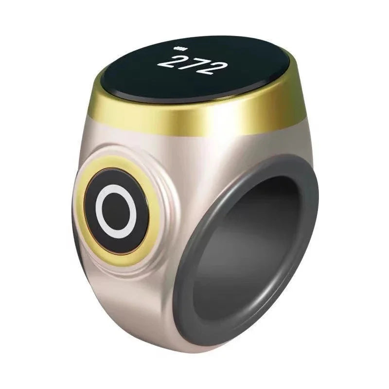 Digital Tasbih Counter Ring | Rechargeable Zikr Prayer Counter