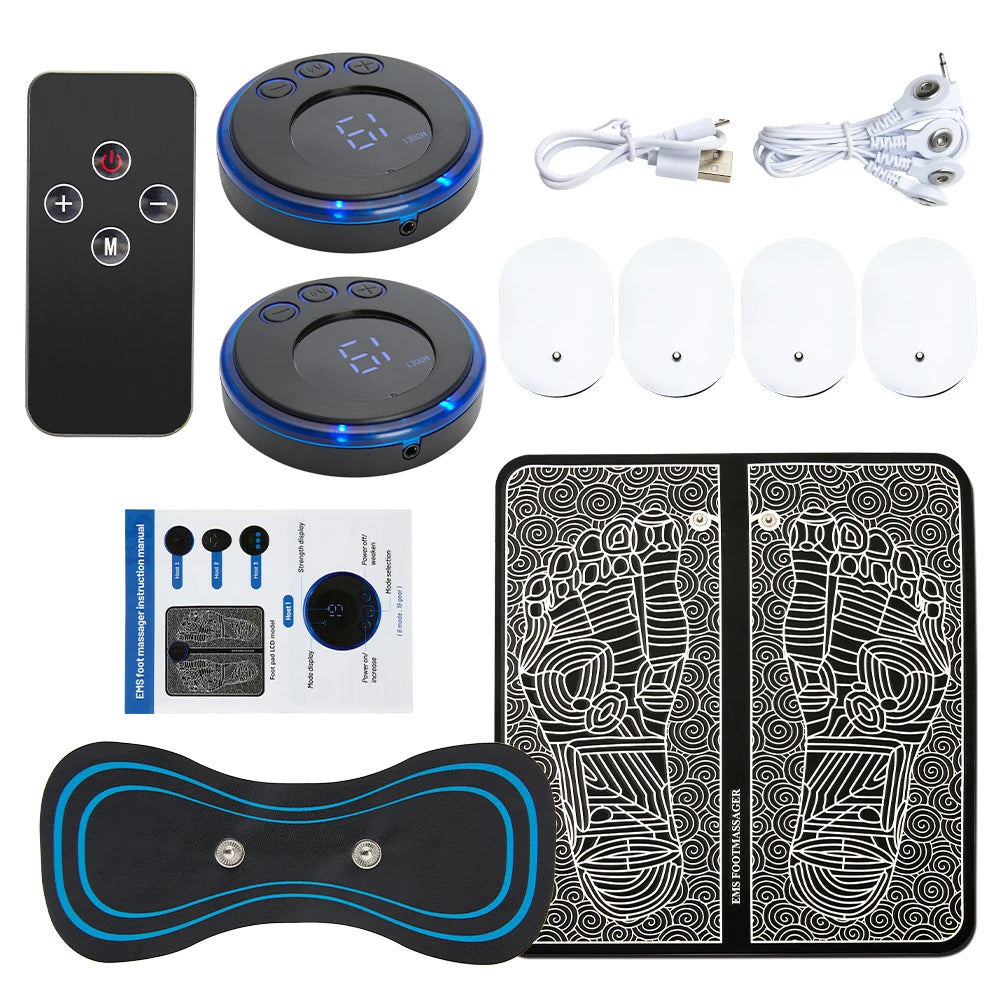 EMS Foot Massager Mat | Electric Muscle Stimulator for Relaxation & Recovery