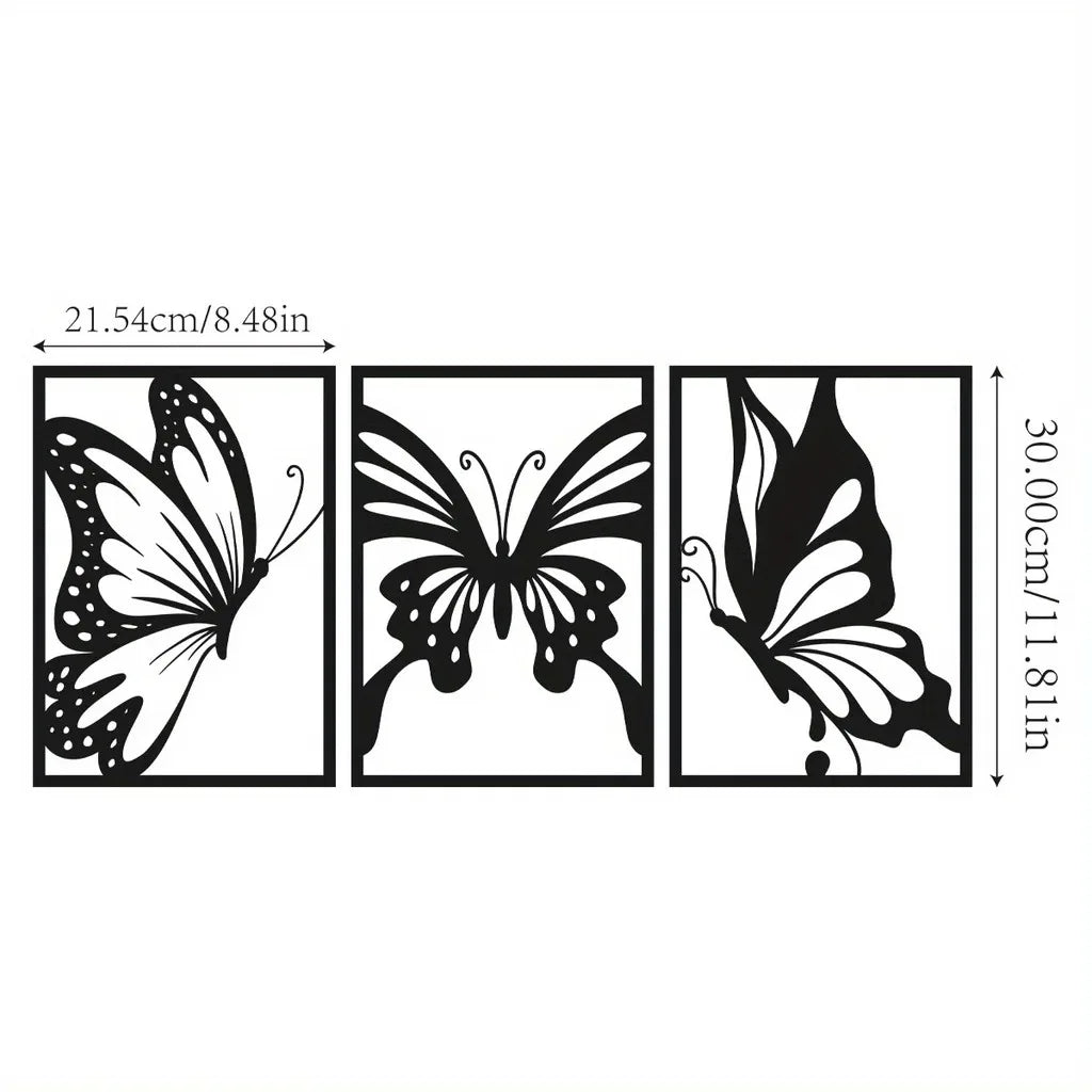 Minimalist Metal Wall Art  | Modern Home Decor